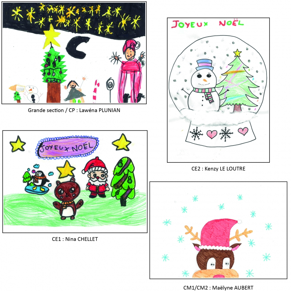 Concours de dessins de Noël