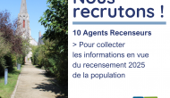 Recrutement Agents Recenseurs