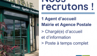 Recrutement Agent d'accueil