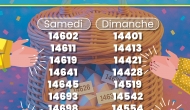 Résultat de Tombola