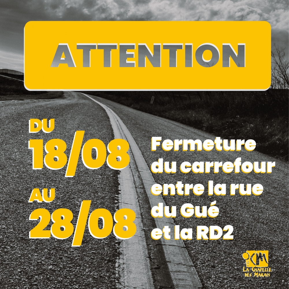 Fermeture temporaire de voirie