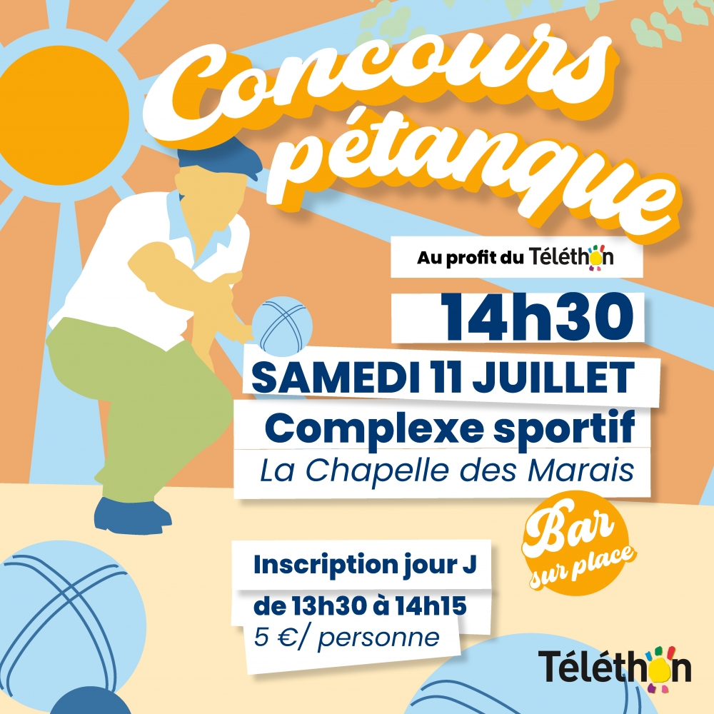 Concours de pétanque