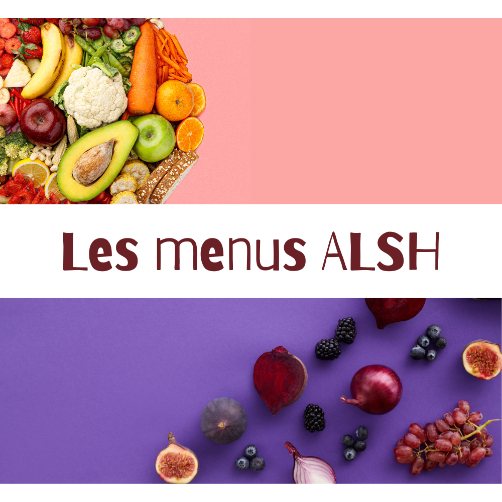 Les menus de l'ALSH