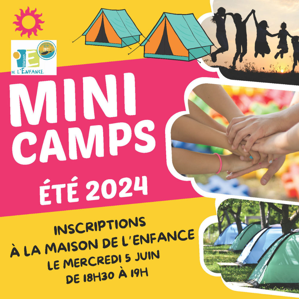 Mini Camps d'été 2024 !
