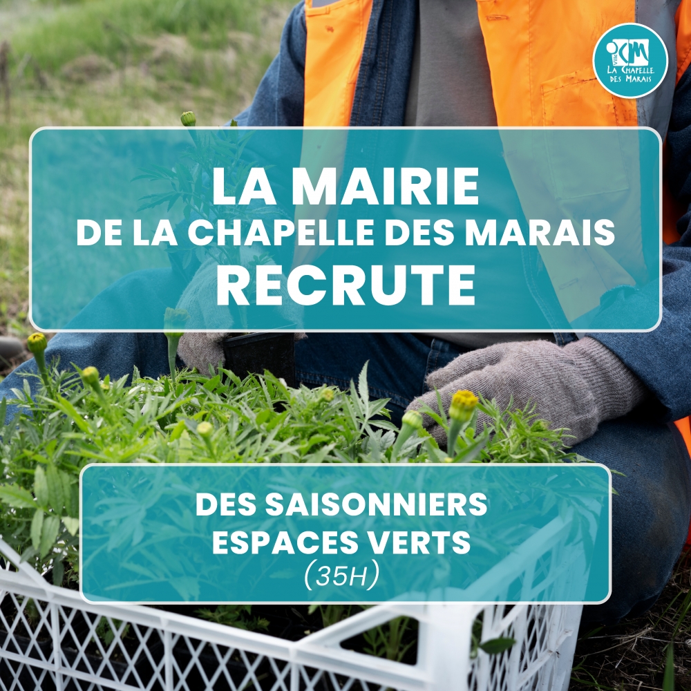 Saisonniers espaces verts